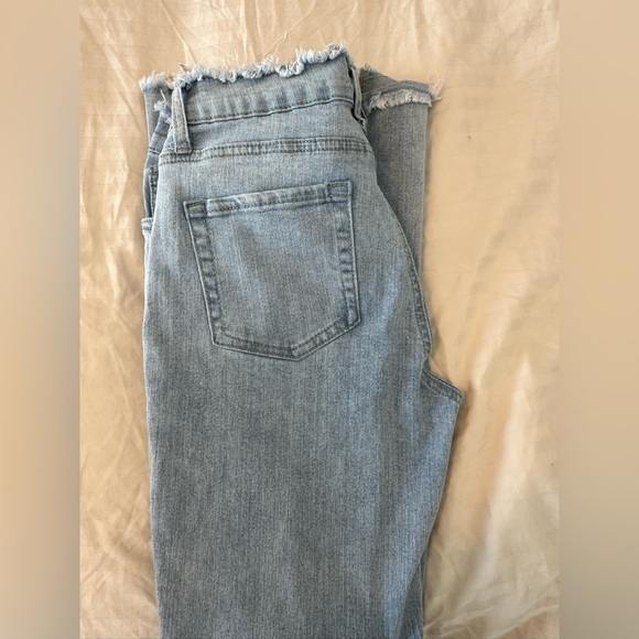 Simple Society Denim - Light Blue Women's Flare Jeans